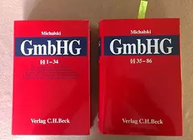 Couverture du produit · Kommentar zum Gesetz betreffend die Gesellschaften mit beschränkter Haftung (GmbH-Gesetz): Band I: Systematische Darstellungen 