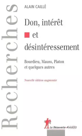 Couverture du produit · DON INTERET DESINTERESSEMENT