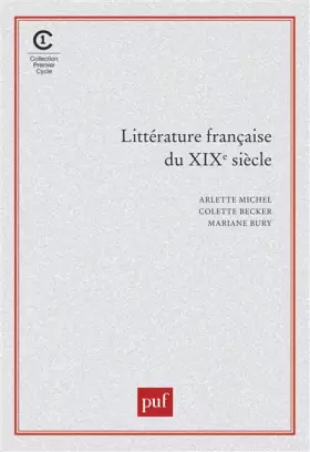Couverture du produit · Littérature française du XIXe siècle