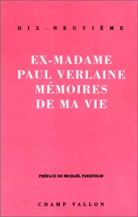 Couverture du produit · Mémoires de ma vie