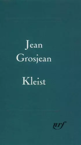 Couverture du produit · Kleist