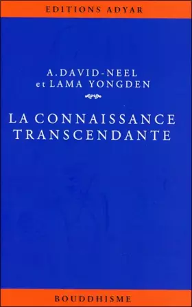Couverture du produit · La connaissance transcendante