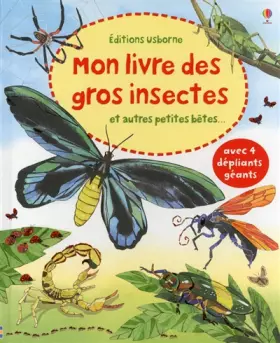 Couverture du produit · Mon livre des gros insectes (Mon grand livre dépliants) (French Edition)