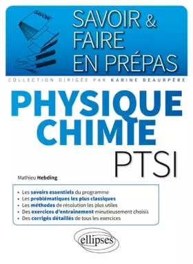 Couverture du produit · Physique-chimie PTSI