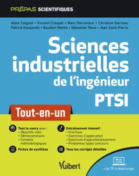 Couverture du produit · Sciences industrielles de l'ingénieur PTSI: Tout-en-un