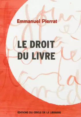 Couverture du produit · Le droit du livre