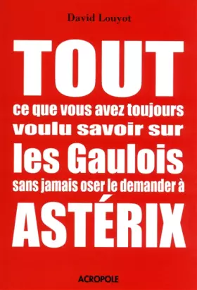 Couverture du produit · TOUT CE QUE VOUS AVEZ TOUJOURS