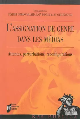 Couverture du produit · ASSIGNATION DE GENRE DANS LES MEDIAS