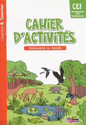 Couverture du produit · Tavernier CE1 • Cahier d'activités - Découverte du monde