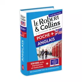Couverture du produit · Dictionnaire Le Robert & Collins Poche Plus Anglais et sa version numérique à télécharger PC: Poche relié + Dictionnaire à télé