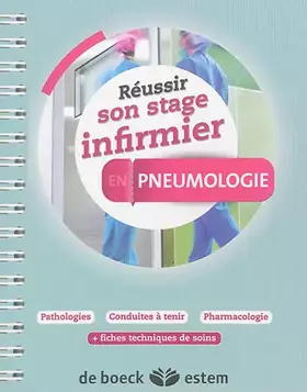 Couverture du produit · Réussir son stage infirmier pneumologie