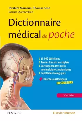Couverture du produit · Dictionnaire médical de poche: Avec des planches anatomiques en couleurs