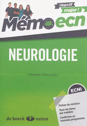 Couverture du produit · Neurologie - Mémo ECN