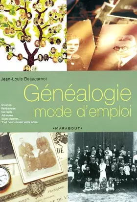 Couverture du produit · Généalogie. Mode d'emploi