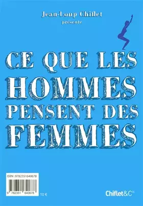 Couverture du produit · CE QUE LES HOMMES PENSENT DES FEMMES ET CE QUE LES