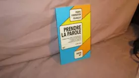 Couverture du produit · Prendre la parole