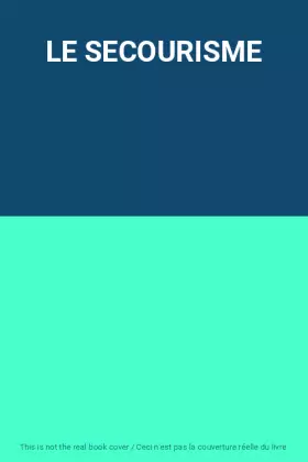 Couverture du produit · LE SECOURISME