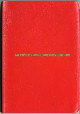 Couverture du produit · Le petit livre des mensonges