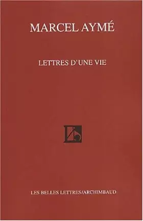 Couverture du produit · Lettres d'une vie