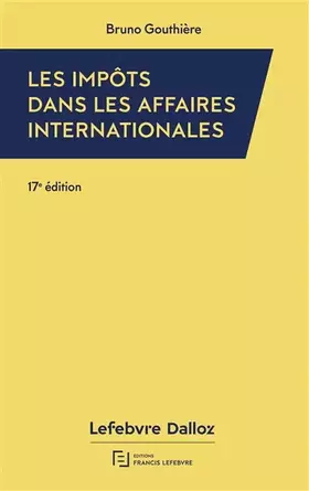 Couverture du produit · Impôts dans les affaires internationales 2024