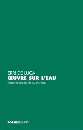 Couverture du produit · Oeuvre sur l'eau
