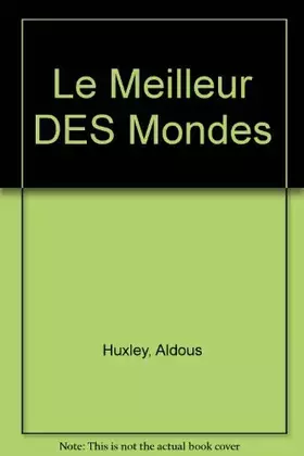 Couverture du produit · Le meilleur des mondes