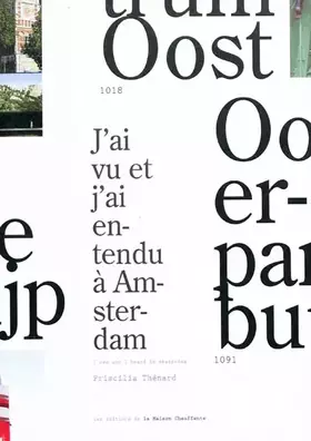 Couverture du produit · J'ai vu et j'ai entendu à Amsterdam: Edition français-anglais