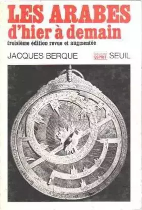 Couverture du produit · Les arabes d'hier a demain