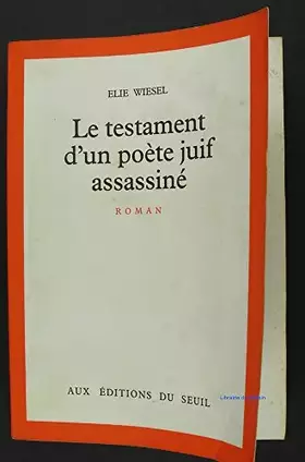 Couverture du produit · Le testament d'un poète juif assassiné
