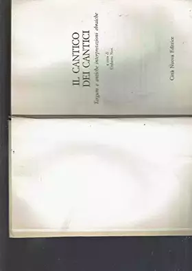 Couverture du produit · Il Cantico dei Cantici. Targum e antiche interpretazioni ebraiche