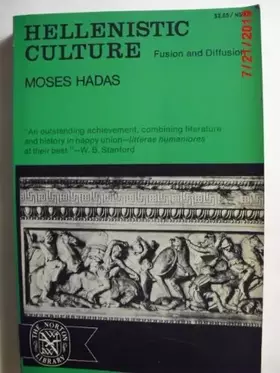 Couverture du produit · Hellenistic Culture: Fusion and Diffusion