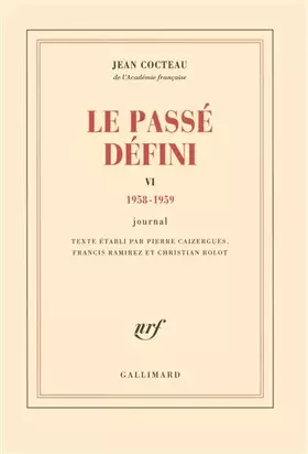 Couverture du produit · Le passé défini, tome 6