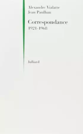 Couverture du produit · Correspondance, 1921-1968: Enrichie de lettres de Max Brod, Gaston Gallimard, André Gide et Julien Monod