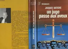 Couverture du produit · Un juge passe aux aveux