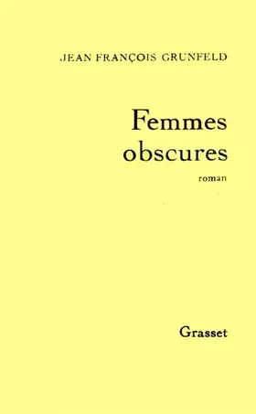 Couverture du produit · Femmes obscures