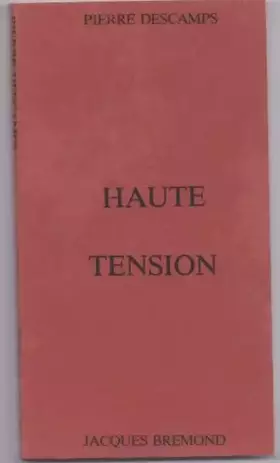 Couverture du produit · Haute tension