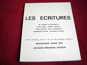 Couverture du produit · Les Écritures