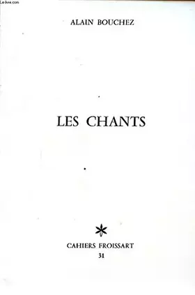 Couverture du produit · LES CHANTS