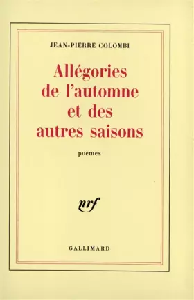 Couverture du produit · Allégories de l'automne et des autres saisons