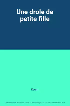 Couverture du produit · Une drole de petite fille