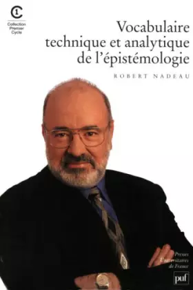 Couverture du produit · Vocabulaire technique et analytique de l'épistémologie