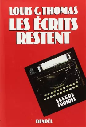 Couverture du produit · Les écrits restent