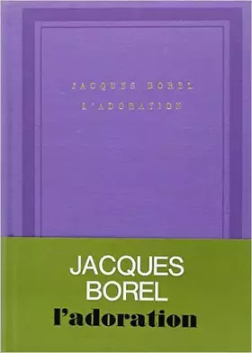 Couverture du produit · L'Adoration