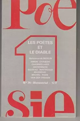 Couverture du produit · Les poètes et le diable (poesie n°74)