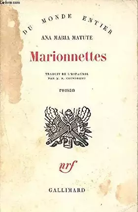 Couverture du produit · Marionnettes