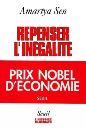 Couverture du produit · Repenser l'inégalité