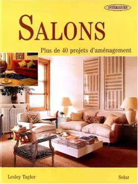 Couverture du produit · Collection Intérieur : Salon - 40 projets d'aménagement
