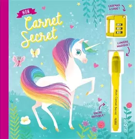 Couverture du produit · Mon carnet secret - licornes