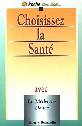 Couverture du produit · Choisissez la santé