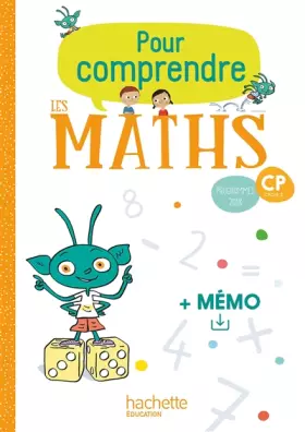 Couverture du produit · Pour comprendre les maths CP-Cycle 2 - Fichier élève - programmes 2018